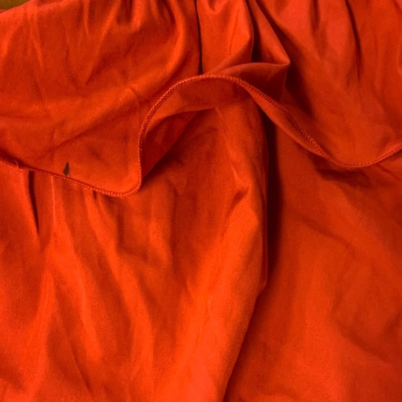 Red Tiered Skirt Halterneck Skater Dress NWT - Picture 4 of 7